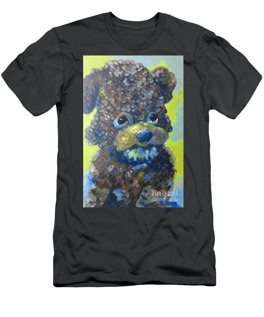 Painting No 9012 Portrait Art Animal Dog Cute Pet N Akkash T-Shirt