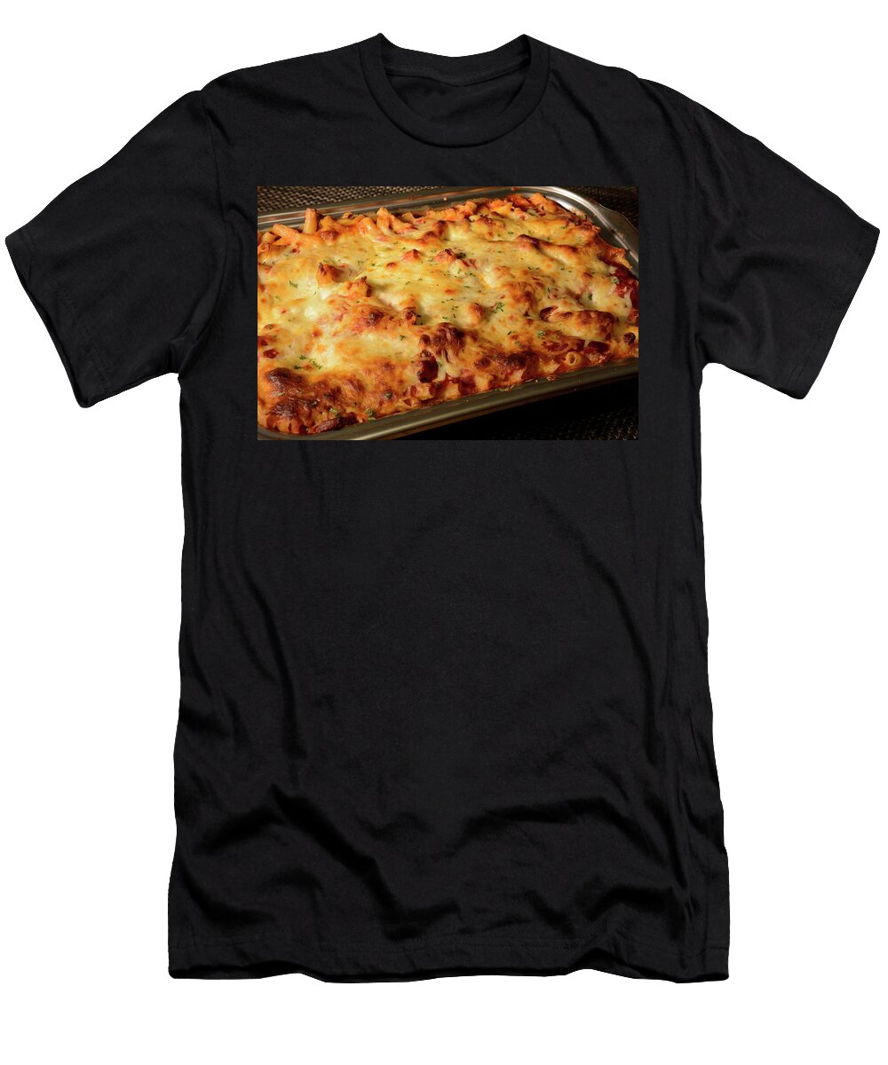 Pan of Baked Ziti Angie Tirado T-Shirt