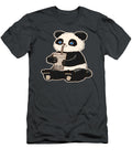 Panda Bear Bubble Tea Boba Animal Drink Giant Jip Charlei T-Shirt