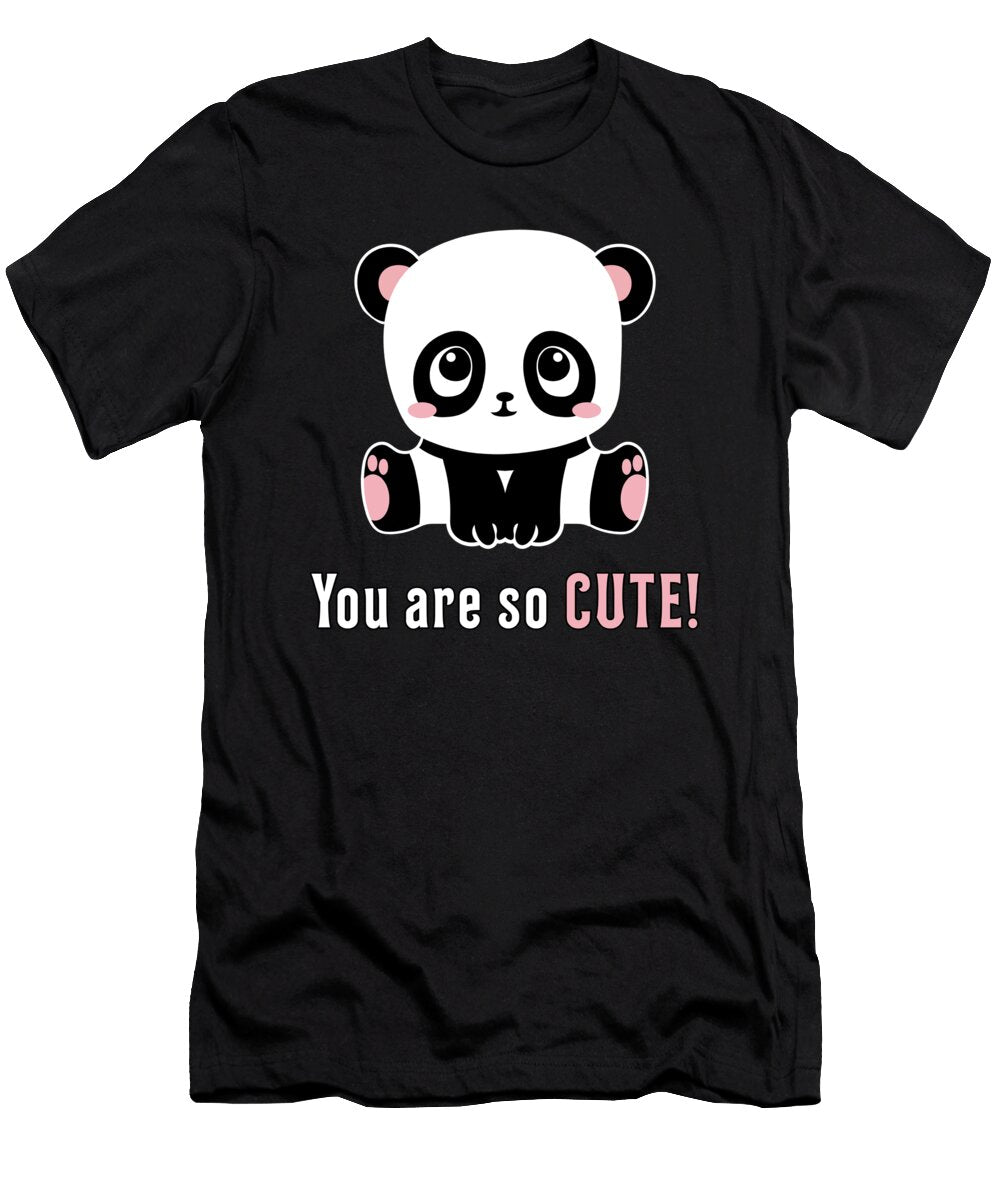 Panda Cute Bear Animal Pandas Paw Funny Gift Idea Tshirtconcepts Marvin Poppe T-Shirt
