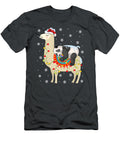 Panda Lover Xmas Santa Hat Panda Auden Anglo T-Shirt