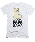 Papa Llama Men Boys Llama Gift Papa Llama Eq Designs T-Shirt