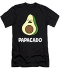 Papacado Avocado Dad Vegan Guacamole Avocado Eq Designs T-Shirt