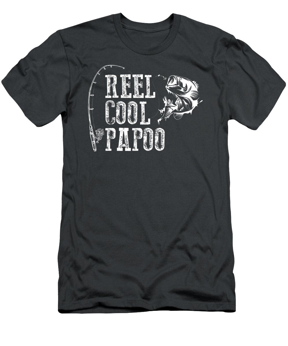 Papoo Fishing Reel Cool Papoo Mike Eszter T-Shirt