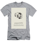 Pappardelle Pasta Kitchen Hand Sketch Minimalist Art Design Turnpike T-Shirt