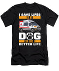 Paramedic Dog Medic First Responder Emt Crazy Squirrel T-Shirt