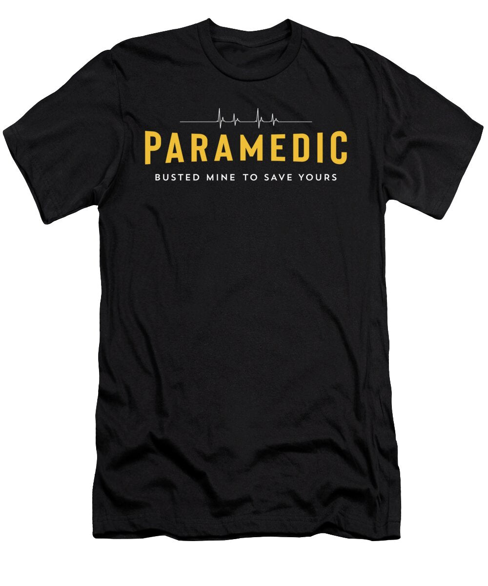 Paramedic School Graduation Gift for Paramedic Busted Noirty Designs T-Shirt