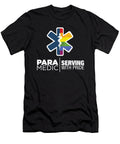 Paramedic Serving with Pride Lgbt Gay Lesbian Homosexual Gift Thomas Larch T-Shirt