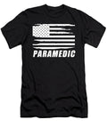 Paramedic USA Flag Emt Ems Doctor Medicine Ambulance Nurse Gift Thomas Larch T-Shirt