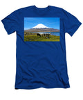 Parinacota Volcano Lake Chungara Chile Kurt Van Wagner T-Shirt