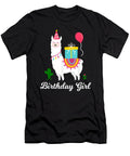 Passion Cool Cute Alpaca Llama Cactus Girls Birthday Party Animal Cute Gifts Ezone Prints T-Shirt