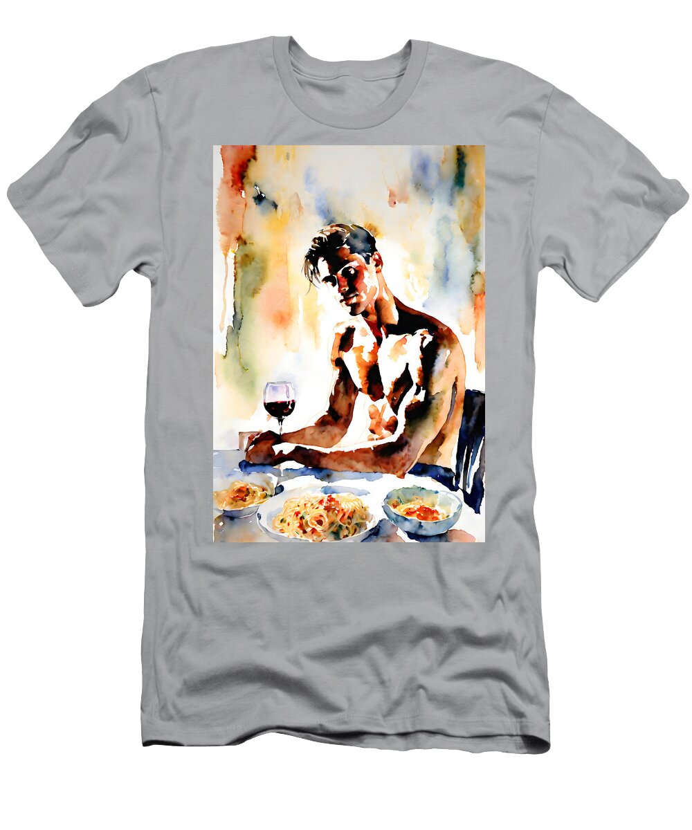 Pasta 2 Johnny Francis Wolf T-Shirt