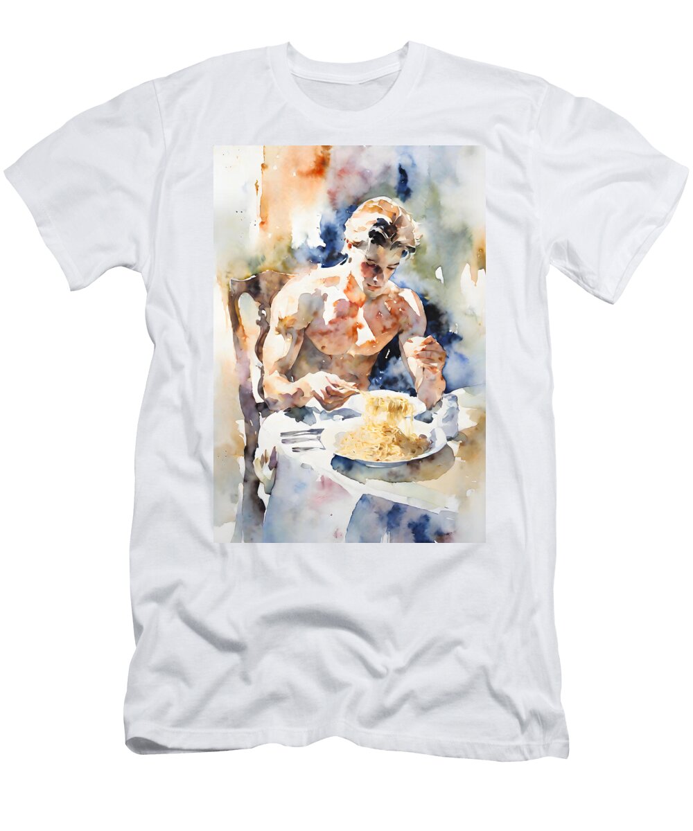 Pasta 3 Johnny Francis Wolf T-Shirt