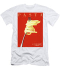 Pasta Al Dente Food Noodles Retro French Art Deco Poster Retro Graphika T-Shirt