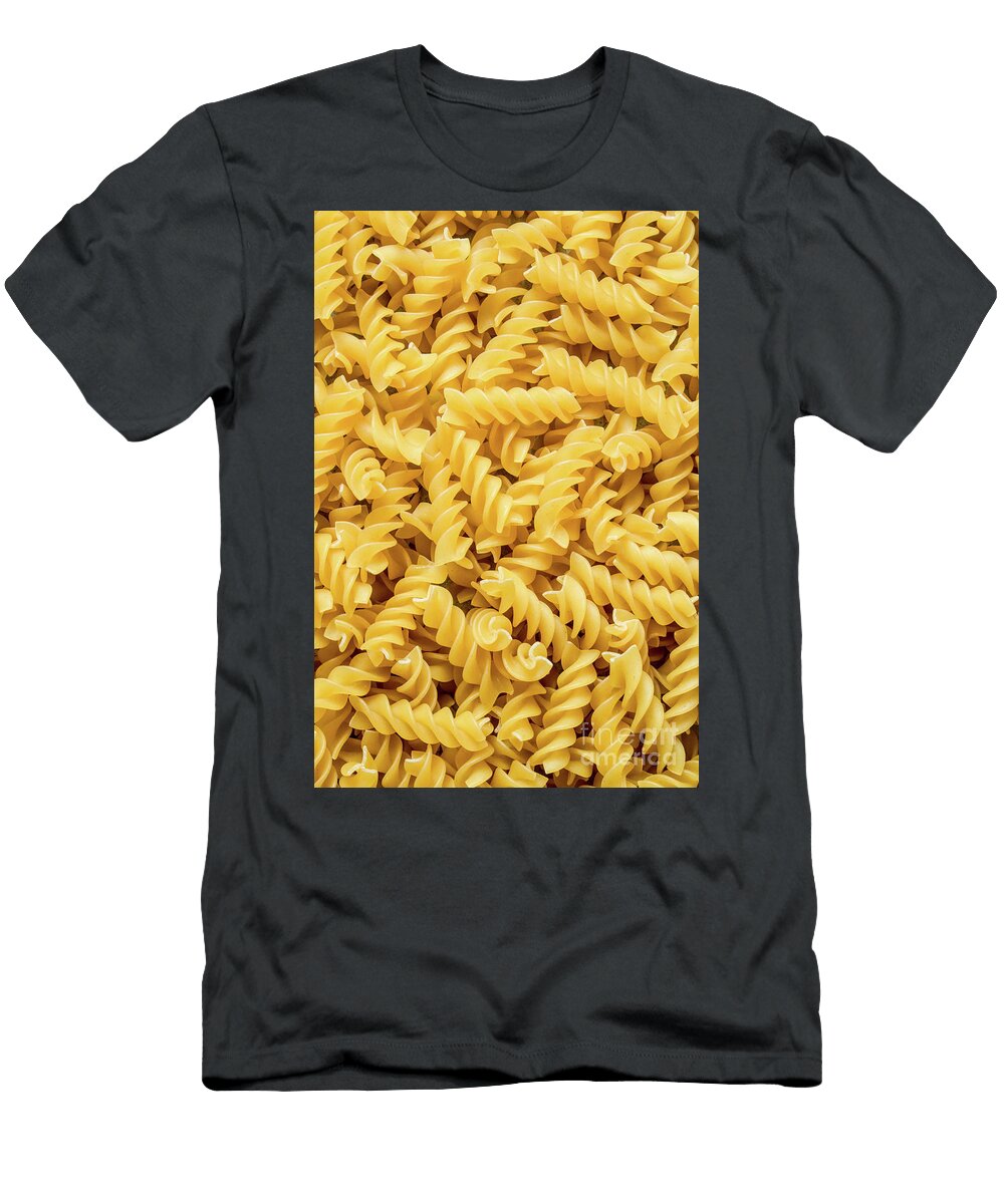 Pasta Background Dry Pasta Fusilli Olesia Shadrina T-Shirt
