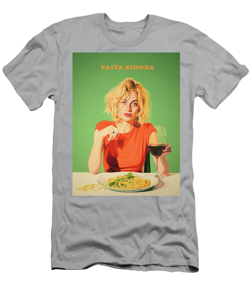Pasta Bionda Blond Pasta Frank Daske T-Shirt