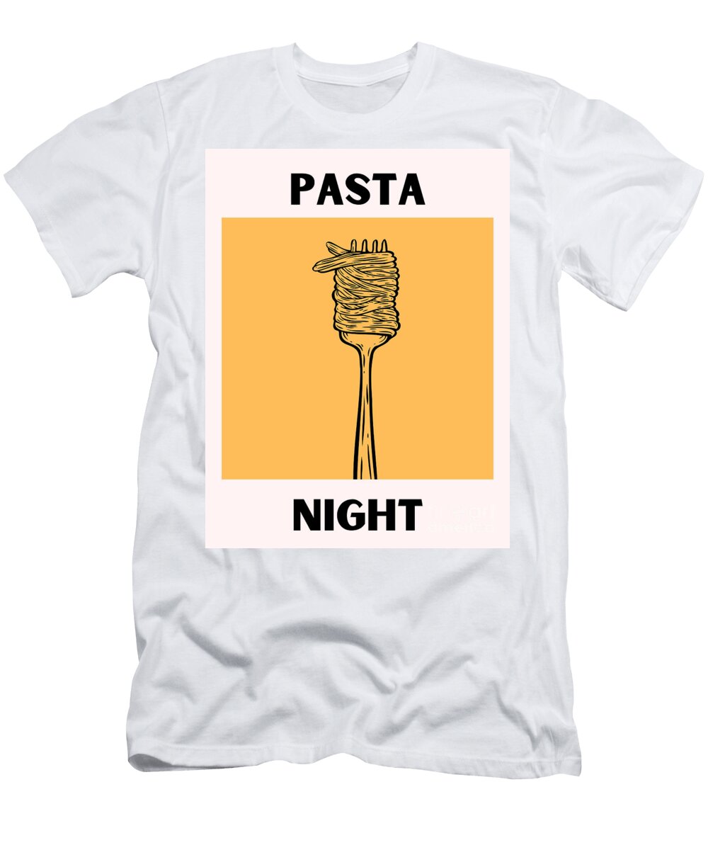 Pasta Fork Delight Al Fanous T-Shirt