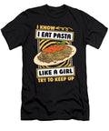 Pasta Girl Italiancuisine Italian Cuisine Food Pasta Crazy Squirrel T-Shirt