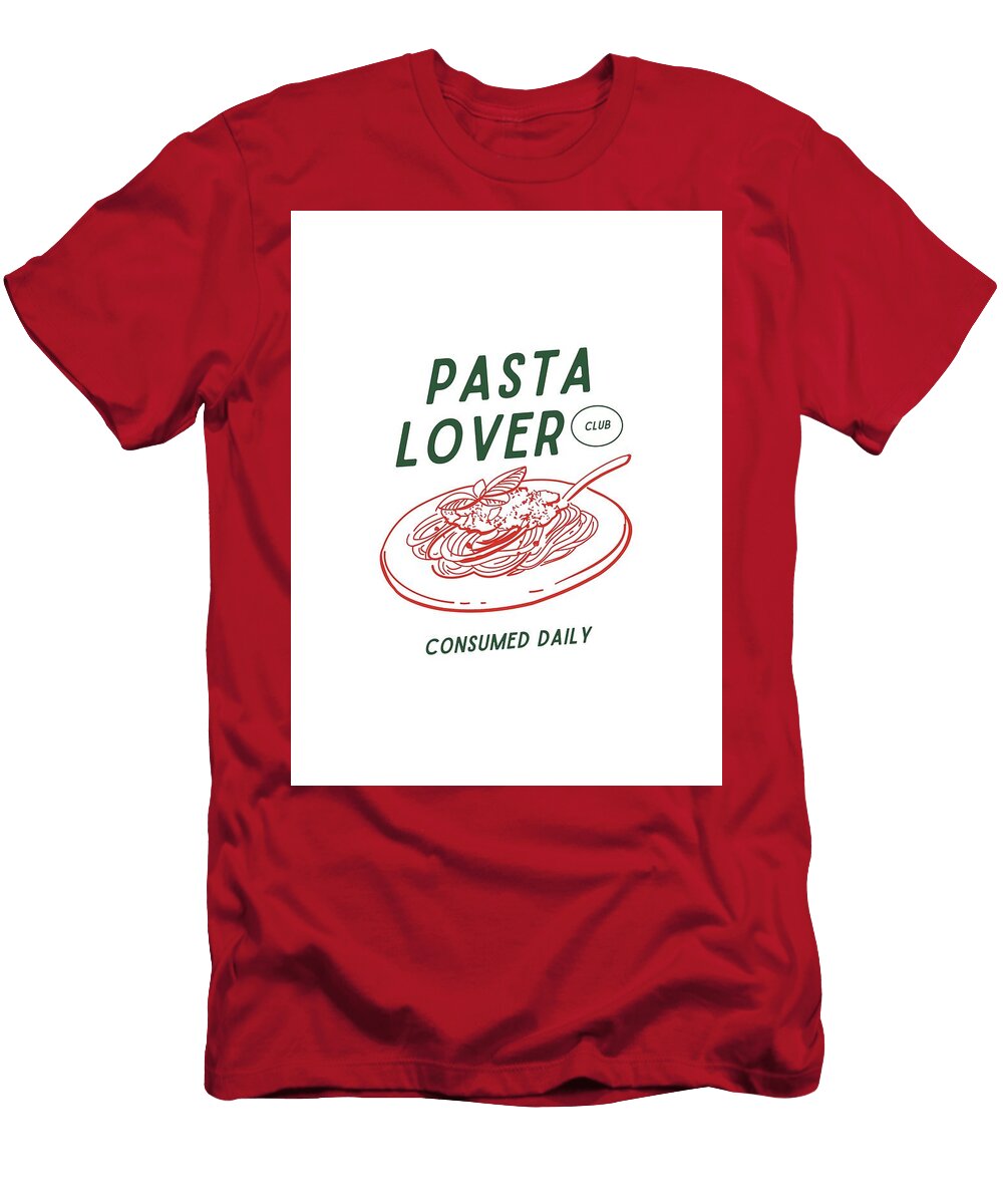 Pasta Lover Club Serie 5 Murellos Design T-Shirt