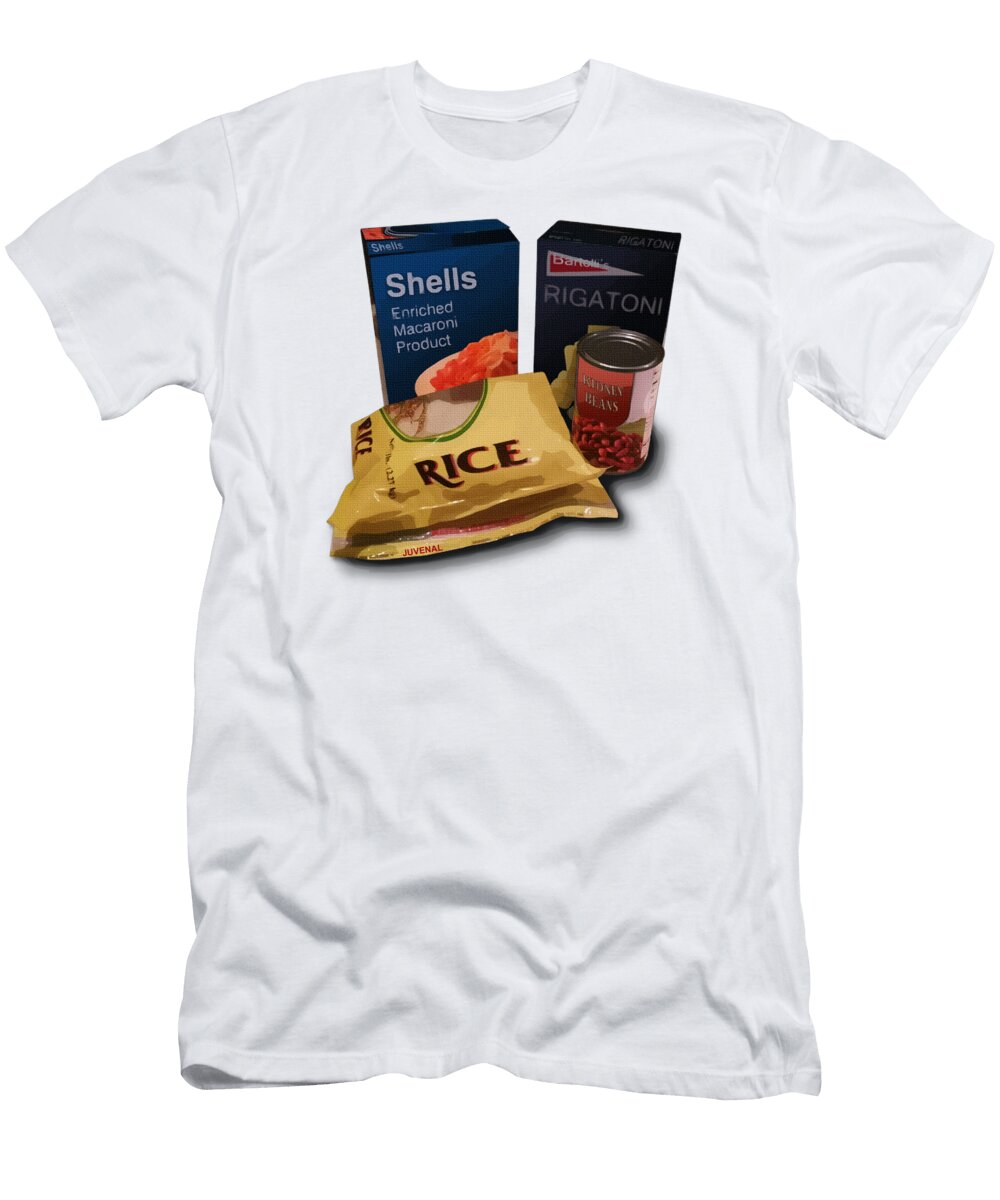 Pasta Rice and Beans Joseph Juvenal T-Shirt