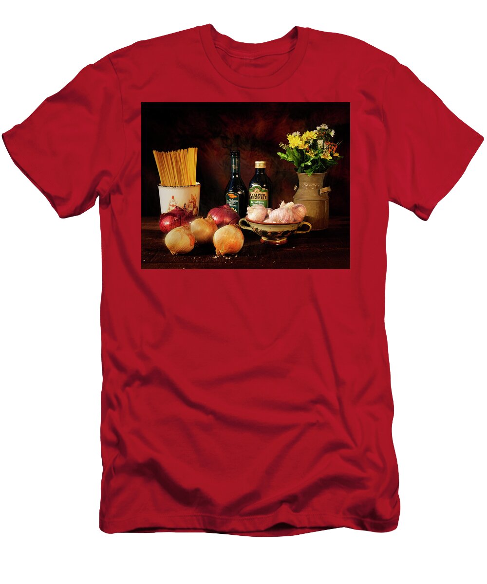 Pasta Veggies Susan Bailey T-Shirt