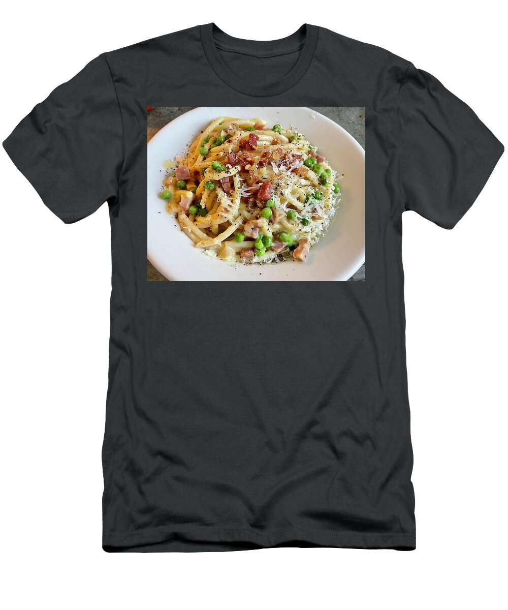 Pasta with Baconand Peas Ray Whitt T-Shirt