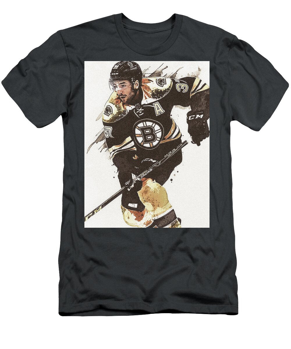 Patrice Bergeron Boston Bruins Poster Willy Art T-Shirt