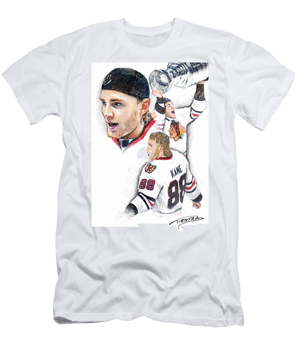 Patrick Kane the Moment Jerry Tibstra T-Shirt