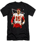 Patrick Mahomes Lowpoly Art Style Yusuf Dedi Wijaya T-Shirt