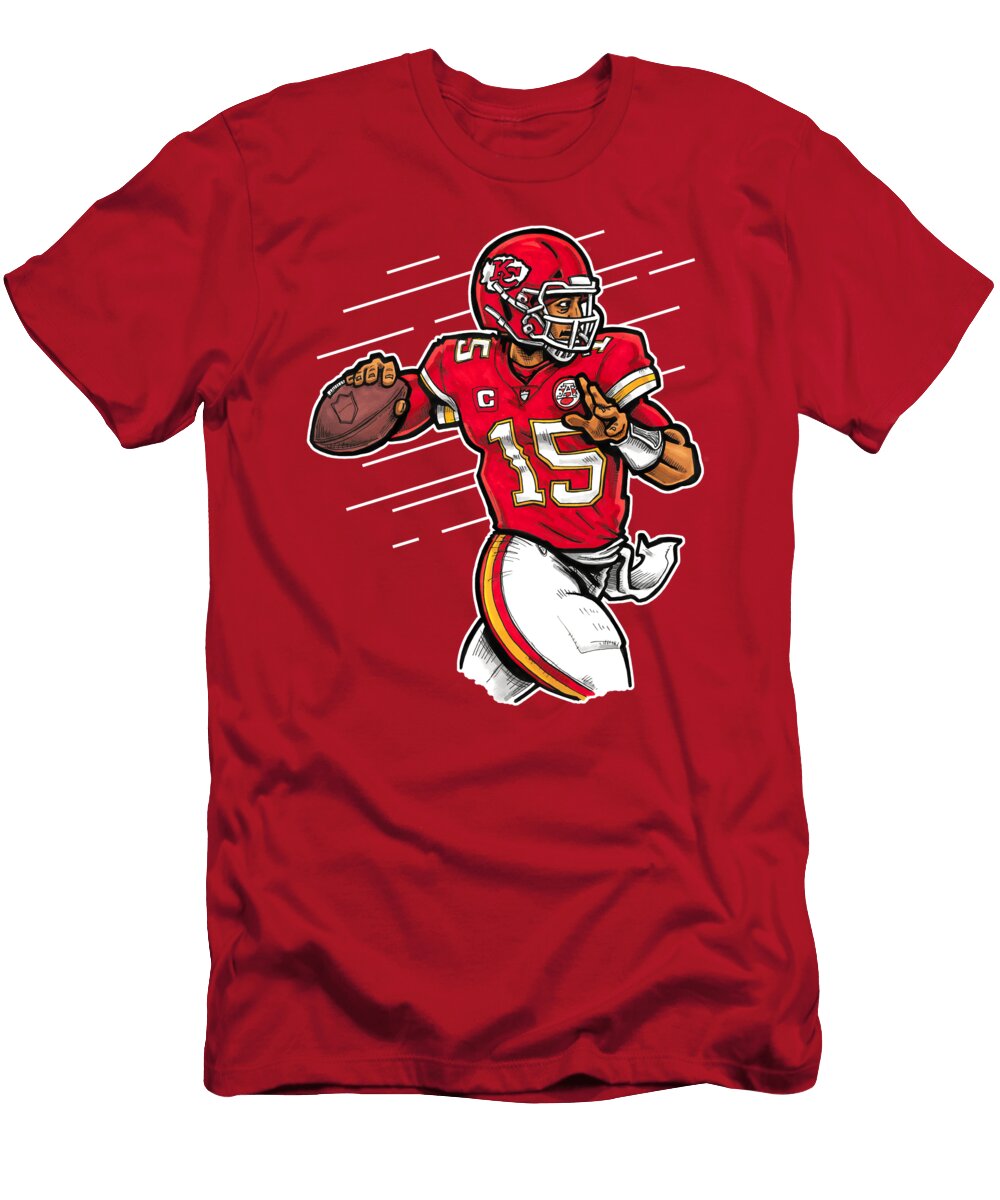 Patrick Mahomes Red Richard Miller T-Shirt