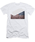 Patriotic American Flag Trucker 18 Wheeler Truck Driver Gift Kanig Designs T-Shirt