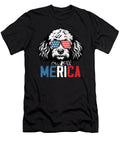 Patriotic Miniature Poodle Dog Merica 4th of Sophie Eleanor T-Shirt
