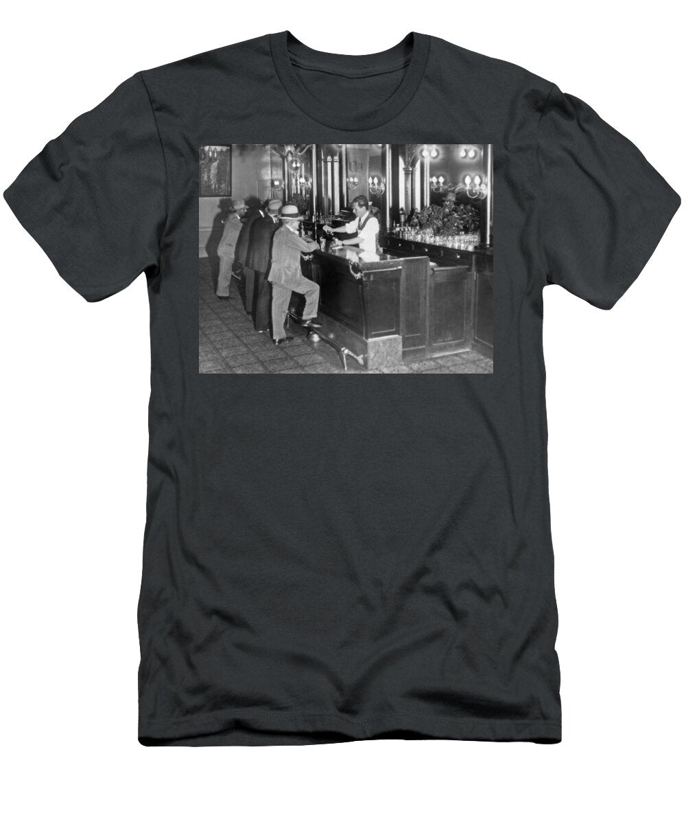 Patrons At a Speakeasy in Sf Underwood Archives T-Shirt
