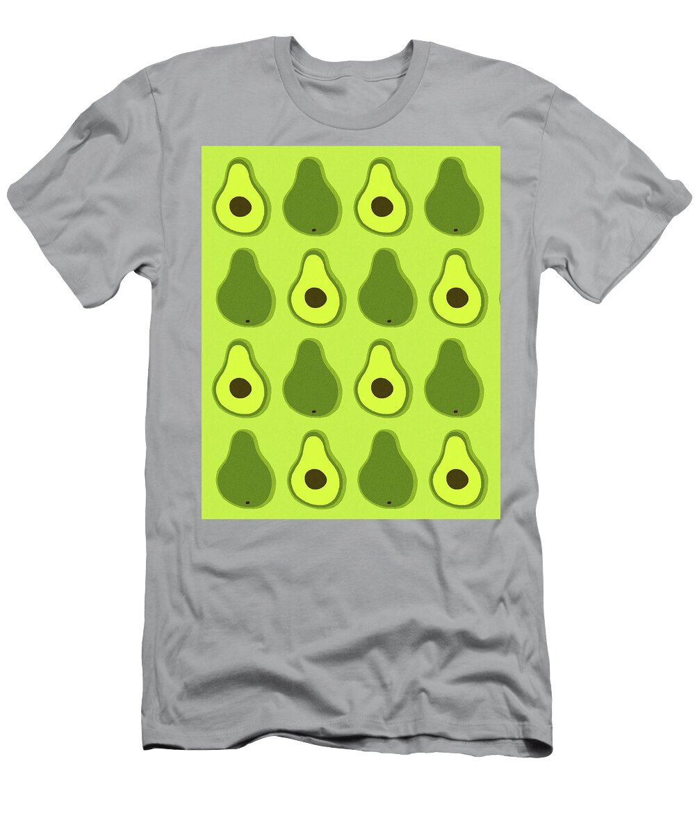 Pattern of Avocados Csa Images T-Shirt