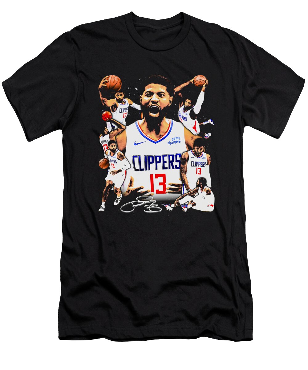 Paul George Vintage Collage Ozlem Altin T-Shirt