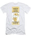 Peace Love Coffee 2 Debbie Dewitt T-Shirt