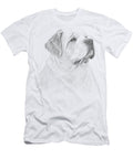 Peaceful Bulldog Minimalist Modern Art Happy Living T-Shirt
