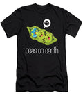 Peas on Earth Vegan Vegan Vegetables Moon T-Shirt