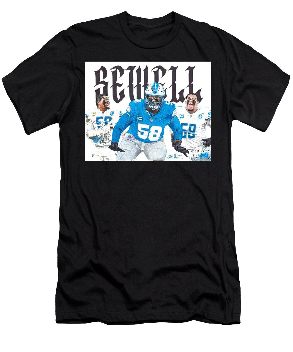 Penei Sewell Chris Brown T-Shirt