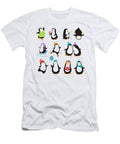 Penguin in Winters Jackob Hand T-Shirt