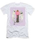 People Looking At a Pedestal with Poop Csa Images T-Shirt