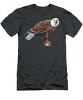 Perched North American Bald Eagle Oil on Black Velvet By Jorge Torrones Jorge Terrones T-Shirt