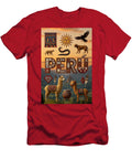 Peruvian Cultural Elements Montage Cano Ita T-Shirt