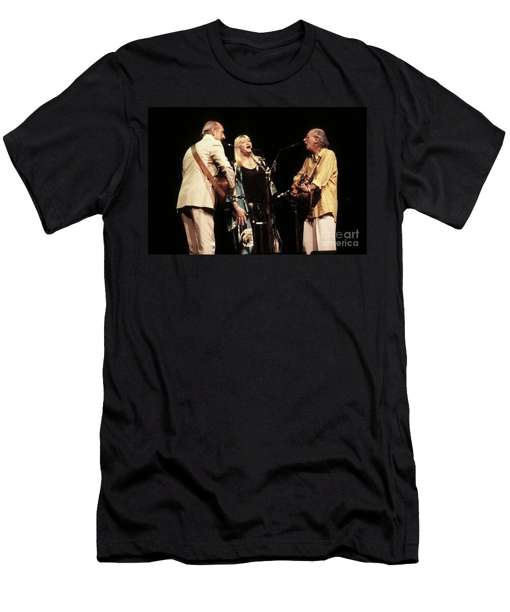 Peter Paul and Mary Front Row Photographs Com T-Shirt
