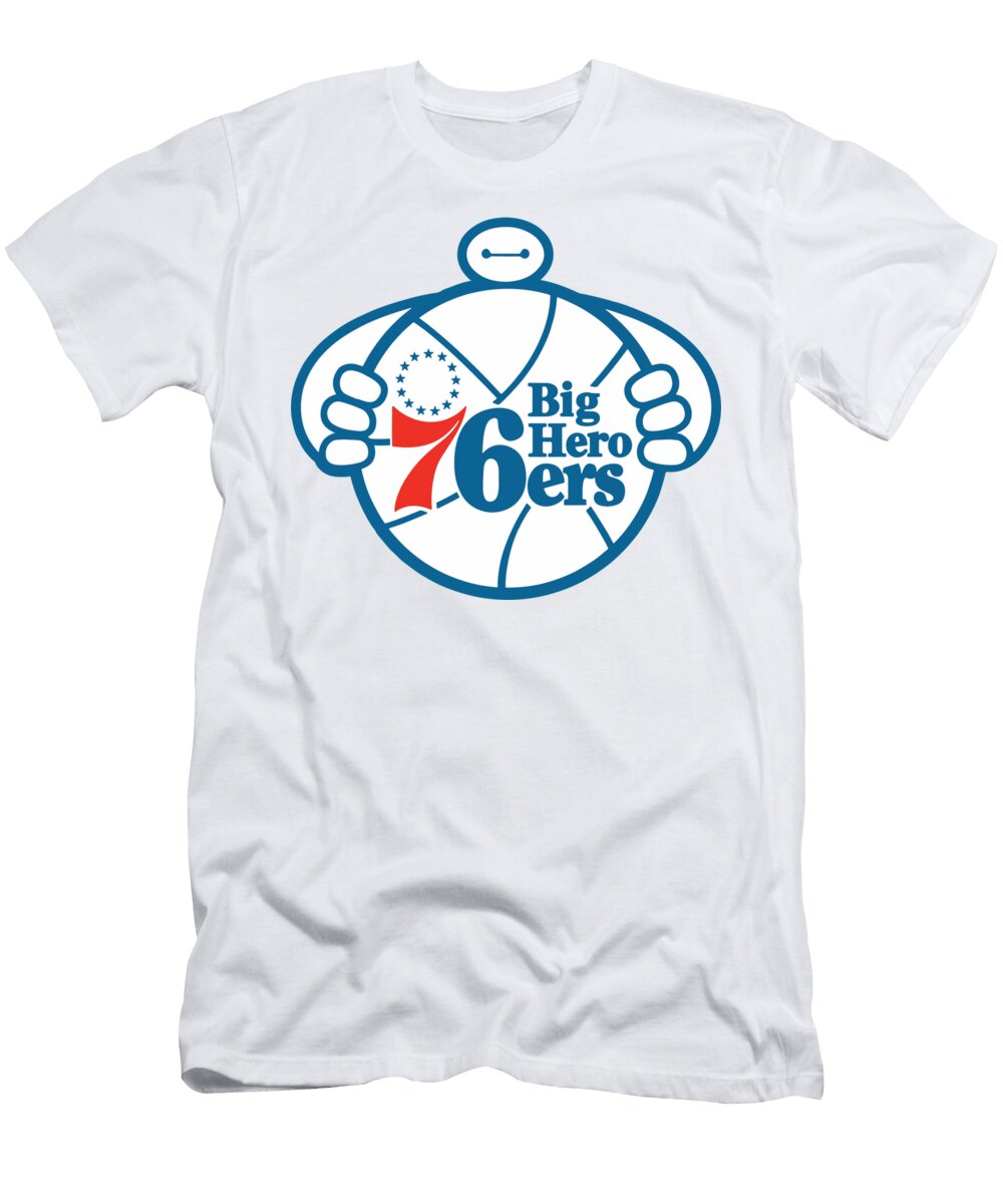 Philadelphia 76ers Big Hero Huyen Vu T-Shirt