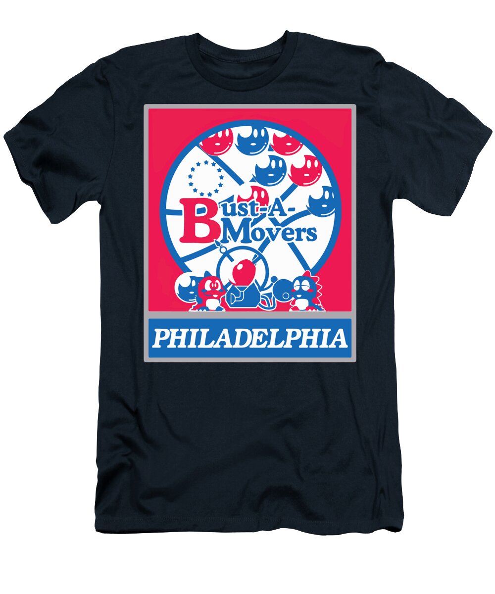 Philadelphia 76ers Bust a Move Huyen Vu T-Shirt