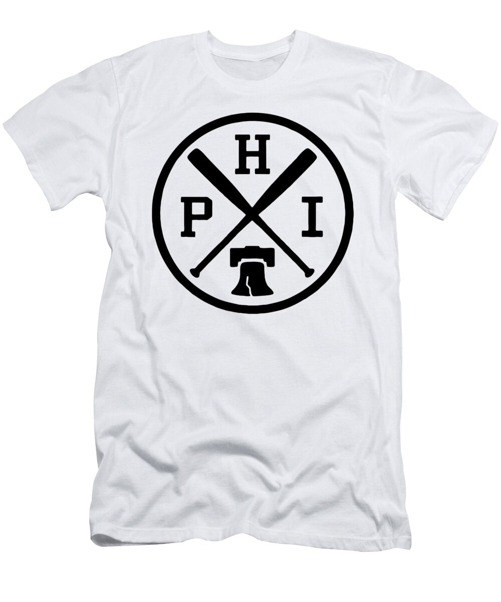 Philadelphia Baseball Emblem Suryadi Ajah T-Shirt