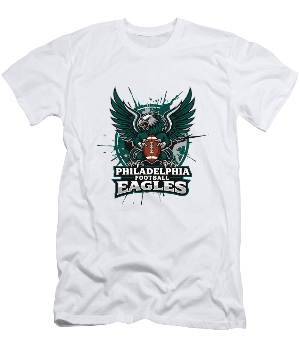 Philadelphia Eagles Football Emblem Dream Stuff T-Shirt