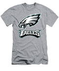 Philadelphia Eagles on an Abraded Steel Texture Movie Poster Prints T-Shirt