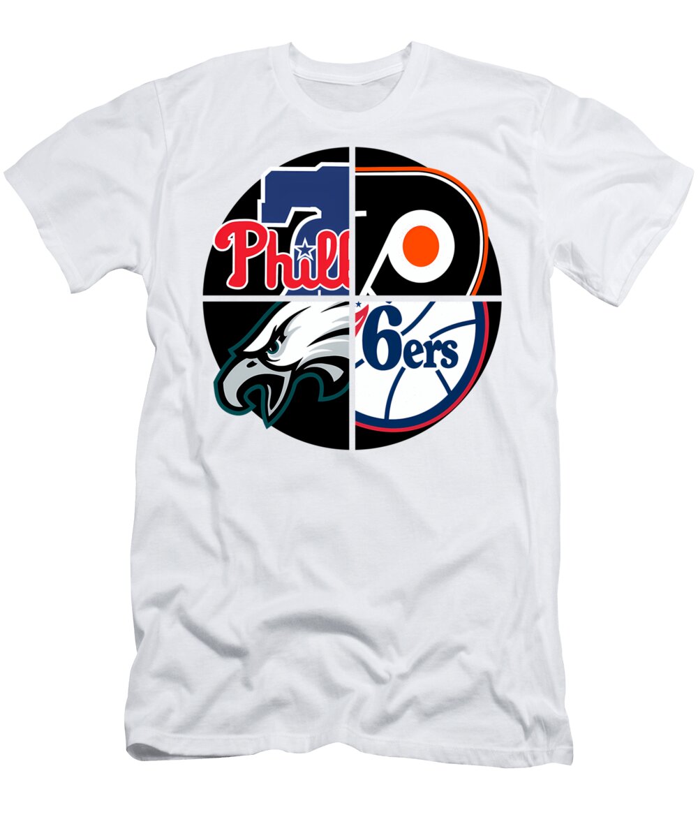 Philadelphia Sports Quad Quang Vu T-Shirt